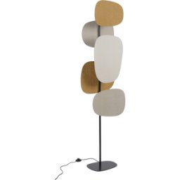 Lampadaire en lin 174 cm Screen 70's - Market set