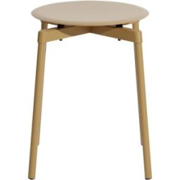 Tabouret extérieur en métal or 45cm Fromme - Petite friture