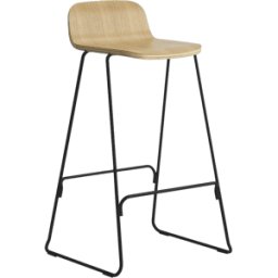 Tabouret de bar Just avec dossier 75 cm - Normann Copenhagen