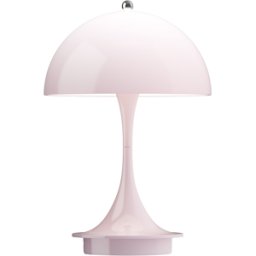 Lampe portable rose clair Panthella 160 Portable V3 - Louis Poulsen