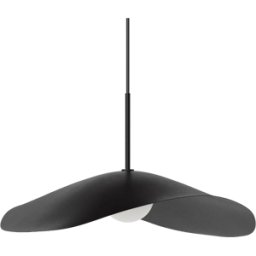 Suspension en aluminium noir 60 cm Fuji - NORR11