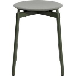 Tabouret extérieur en métal vert bouteille 45cm Fromme - Petite friture