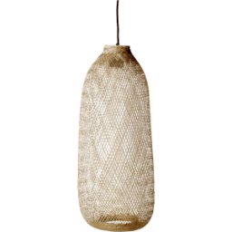 Suspension en bambou beige L Nature Evert - Bloomingville