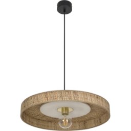 Market Set Suspension en fibres naturelles de bana blanc 50 cm Portinatx - Maket set