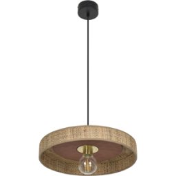 Market Set Suspension en fibres naturelles de bana terracotta 40 cm Portinatx - Maket set