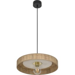 Market Set Suspension en fibres naturelles de bana blanc 40 cm Portinatx - Maket set