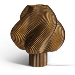 Lampe de table marron caramel 34 cm Soft serve grande - Crème Atelier