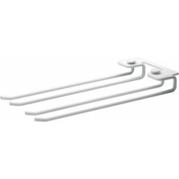 2 supports pour verres en acier blanc 30 cm - String furniture