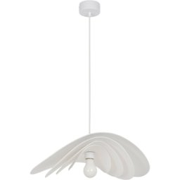 Suspension en papier murano blanche 56 cm Selenitis - Market set