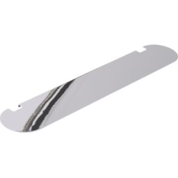 Tablette pour support tv en métal chromé 99x18cm Pipe - Pedestal
