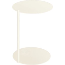 Table d'appoint en acier beige Ande - noo.ma