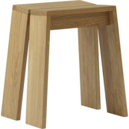 Tabouret en chêne laqué 46cm Let - Normann Copenhagen