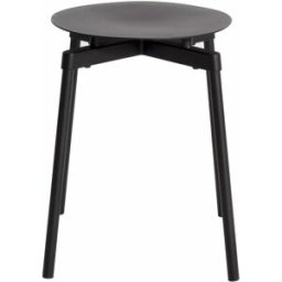 Tabouret outdoor noir Fromme - Petite friture