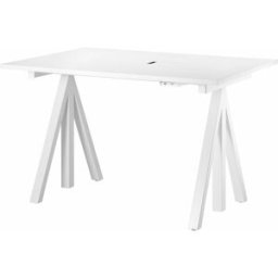 Tablette de bureau en stratifié blanc 120x78cm Works - String furniture