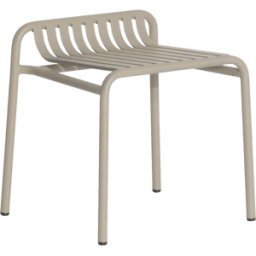 Tabouret d'extérieur en aluminium dune 48cm Week end - Petite friture