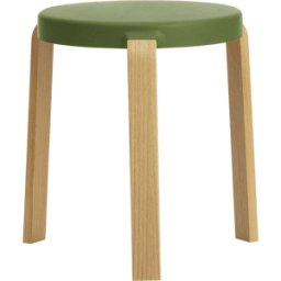 Tabouret en chêne vert TAP Olive - Normann Copenhagen