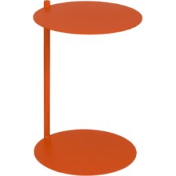 Table d'appoint en acier orange peel Ande - noo.ma
