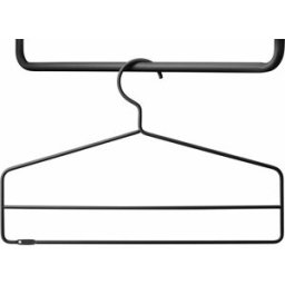 Set de 4 tringles en acier noir - String furniture