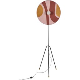 Lampadaire en métal seventies rose 60 cm Sonia laudet - Market set