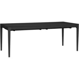 Table rectangulaire extensible en chêne noir 200/300 x 90 cm Heart'n'Soul - UMAGE