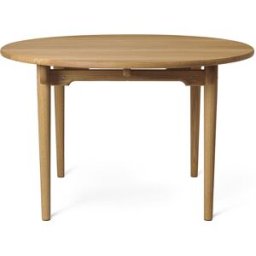 Table à manger ovale extensible en chêne huilé 115x140cm CH337 - Carl Hansen & Søn