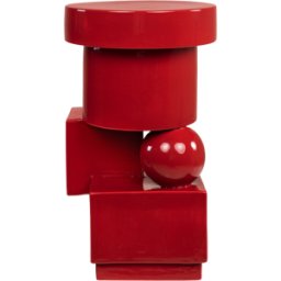Table d'appoint et jardinière en céramqiue rouge 30x50cm Vector - Versmissen