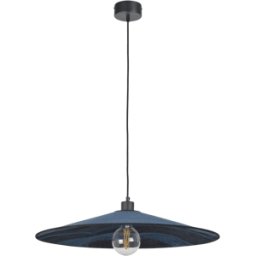 Suspension en métal et en tissu bleu 60 cm Sonia laudet - Market set