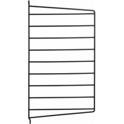 Montant mural en acier noir 50 x 30 cm - String furniture