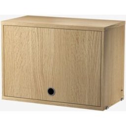 Caisson à porte battante en chêne 58x42cm - String furniture