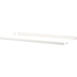 Étagère basse en métal blanc 58x2x30cm String System - String furniture