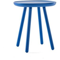 Table d'appoint bleue 45 cm Naïve - Emko