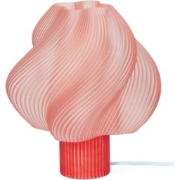 Lampe de table peach sorbet 34 cm Soft serve grande - Crème Atelier