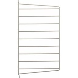 Set de 2 montants muraux en acier beige 50 x 30 cm - String furniture