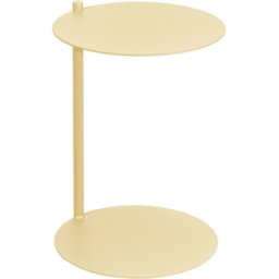 Table d'appoint en acier jaune beurre Ande - noo.ma