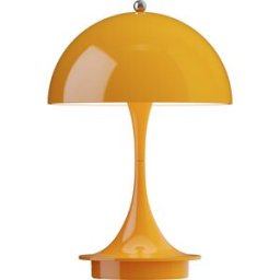 Lampe portable design orange Panthella 160 Portable V3 - Louis Poulsen