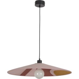 Suspension en tissu seventies rose 60 cm Sonia laudet - Market set