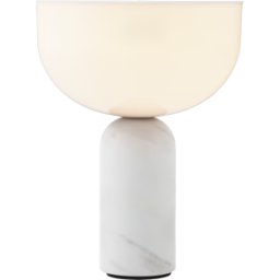 Lampe portable en marbre blanc 24 cm Kizu - New Works