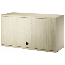 Caisson en bois avec porte rabattable - String furniture