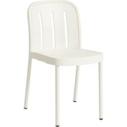 Chaise de jardin en métal blanc crème Deville - HAY