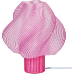Lampe de table rose sorbet 26 cm Soft serve regular - Crème Atelier
