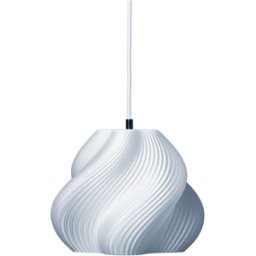 Suspension chrome 20 cm Soft serve 01 - Crème atelier