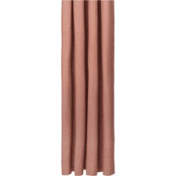Rideau de douche en coton biologique argile terracotta 160x205cm Chambray - Ferm living