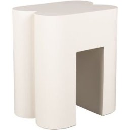 Tabouret en fer beige 40x40x45cm Shape - Zuiver