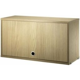 Caisson en chêne avec porte rabattable - String furniture