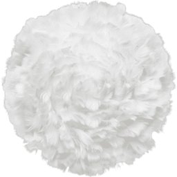 Abat-jour en plumes blanches Eos Up - UMAGE