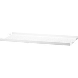 Étagère basse en métal blanc 58x2x20cm String System - String furniture