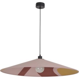 Suspension Tissu Seventies Rose Market Set Sonia Laudet D80Cm - Market Set