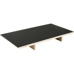 Rallonge contreplaqué laqué mat noir pour table CPH 30 Extensible - HAY