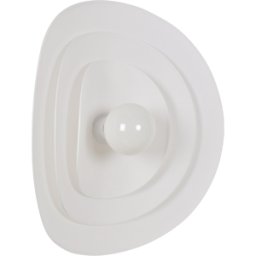 Applique en papier murano blanche 46 cm Selenitis - Market set