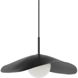Suspension en aluminium noir 40 cm Fuji - NORR11